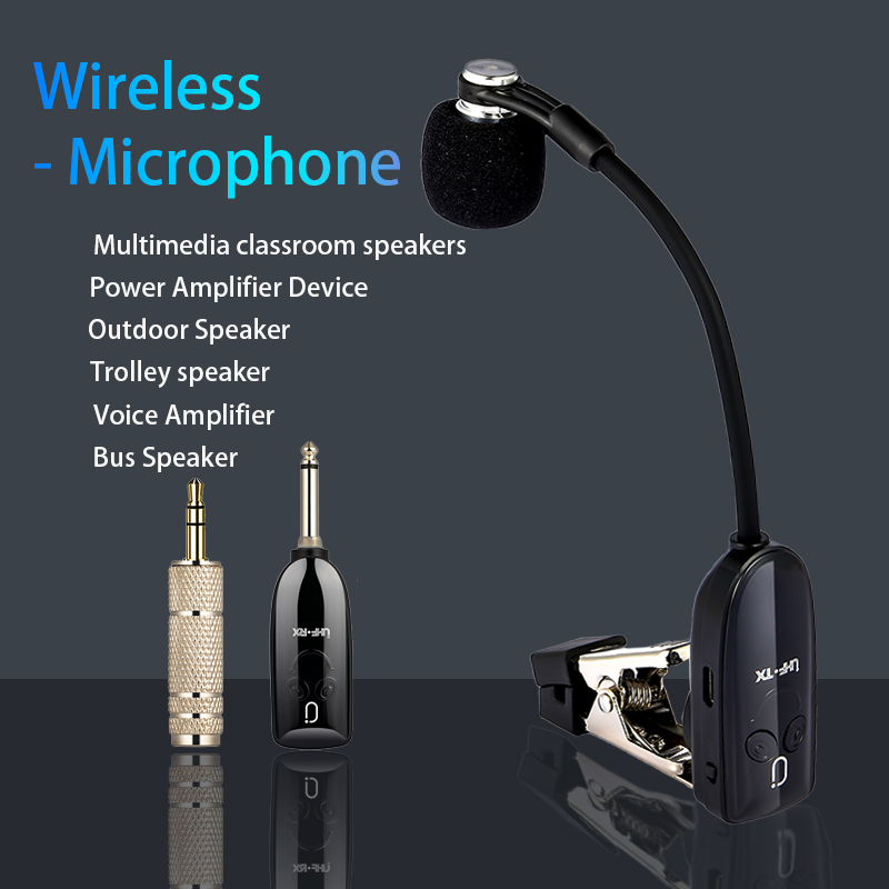 Yoga Fitness Definition - U-230 ระบบหูฟังไมโครโฟนไร้สายพร้อมจอแสดงผล LED, การชาร์จ USB, คุณภาพเสียงความละเอียดสูงเหมาะสําหรับคาราโอเกะ,