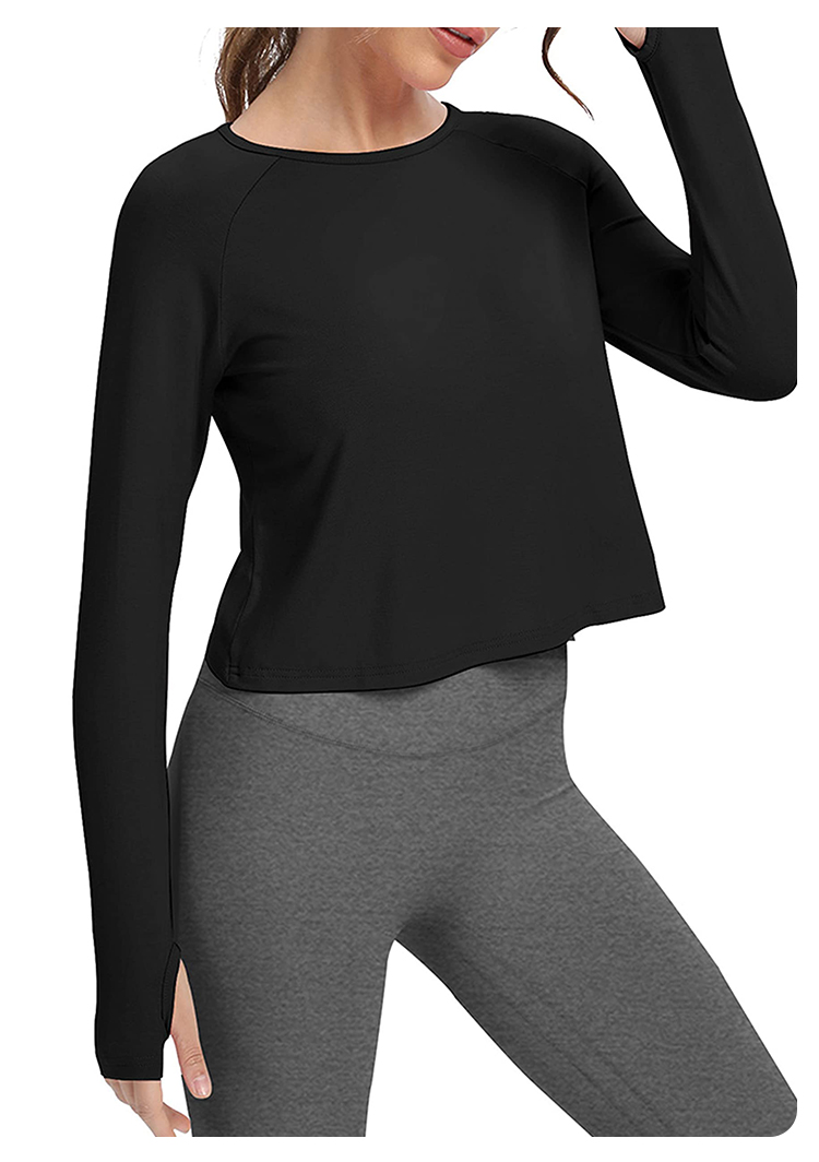 เสื้อกีฬาแขนยาวสำหรับผู้หญิง แ - Yoga & Fitness With Faye The Well Being Studio Abbots Langley บทวิจารณ์และราคา