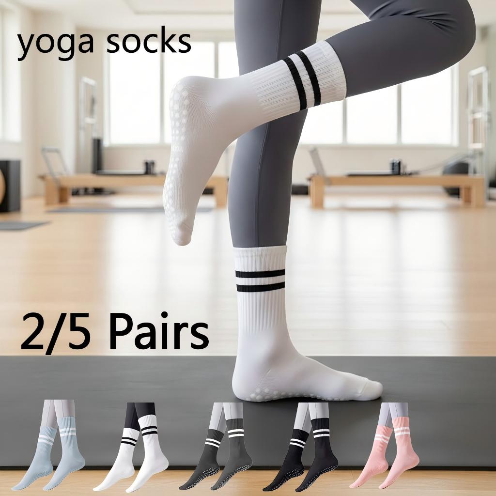ถุงเท้าโยคะกันลื่นสำหรับผู้หญิ - Yoga Dance & Fitness Center Llc บทวิจารณ์และราคา