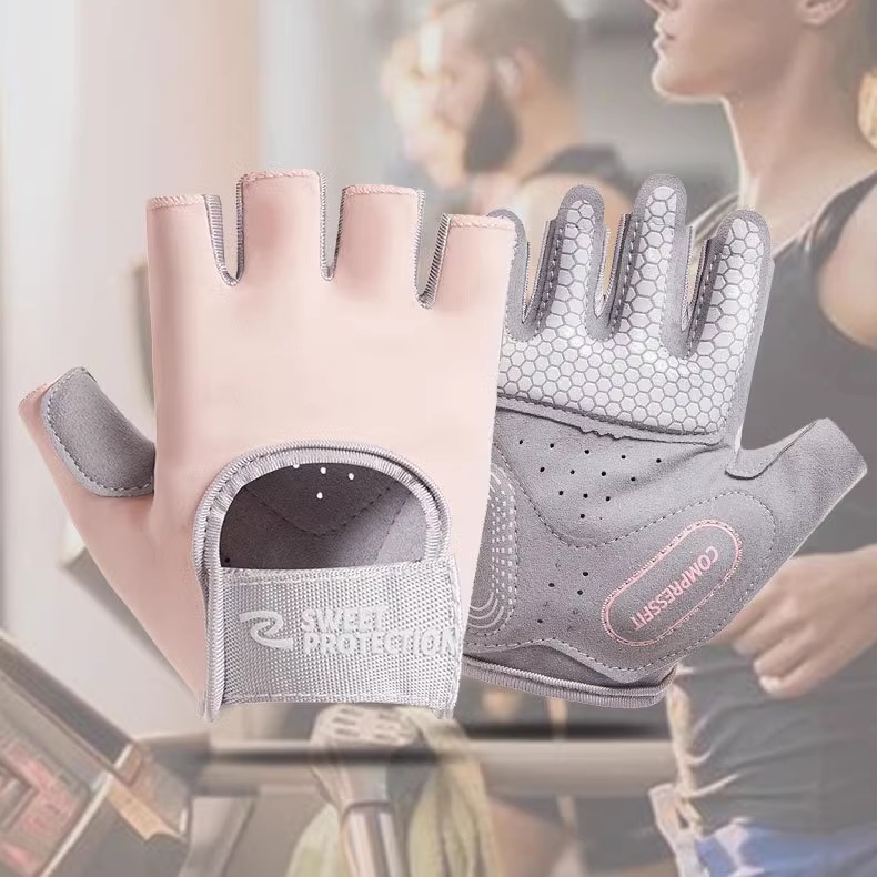 ถุงมือโยคะฟิตเนสแบบครึ่งนิ้วสำ - Yoga Fitness Bar บทวิจารณ์และราคา