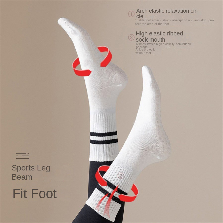 ถุงเท้าโยคะสำหรับผู้หญิง 1 คู่ - Yoga Fitness Bar บทวิจารณ์และราคา