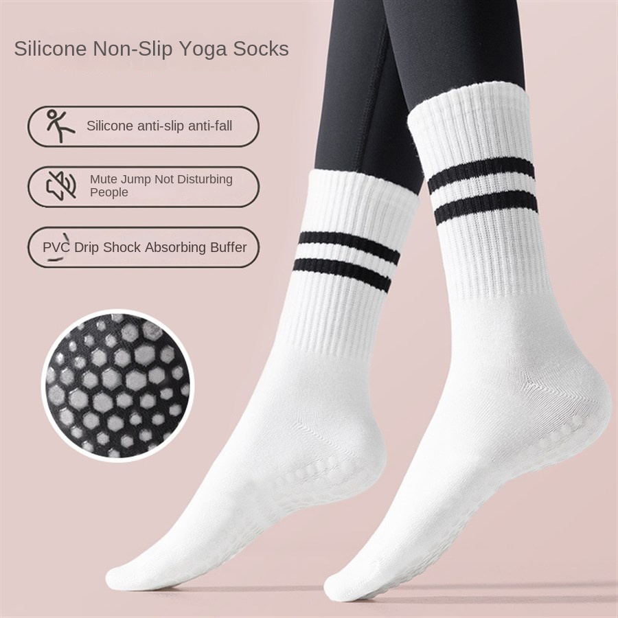 ถุงเท้าโยคะสำหรับผู้หญิง 1 คู่ - Yoga Fitness Bar บทวิจารณ์และราคา