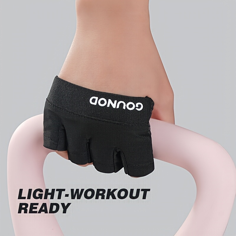 ถุงมือฟิตเนสสำหรับผู้หญิง/ป้อง - Yoga Fitness Bar บทวิจารณ์และราคา
