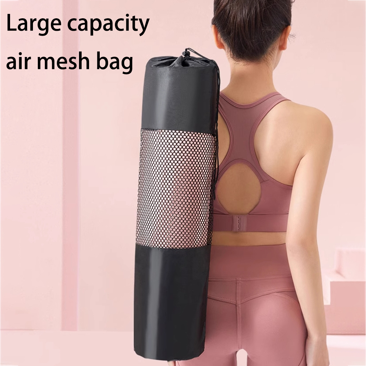 กระเป๋าตาข่ายใส่เสื่อโยคะแบบระ - Yoga Fitness Mat บทวิจารณ์และราคา