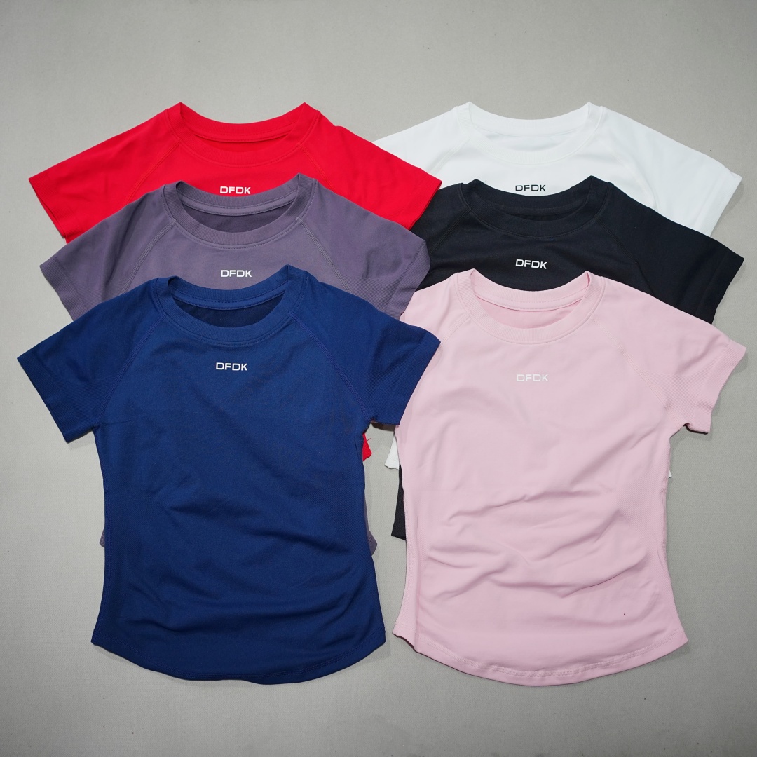DFDK เสื้อยืดแขนสั้นผู้หญิงแบบ - Yoga Daily Fitness บทวิจารณ์และราคา