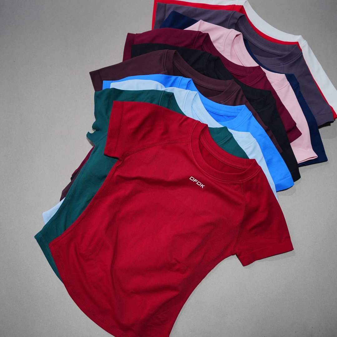 DFDK เสื้อยืดแขนสั้นผู้หญิงแบบ - Yoga Daily Fitness บทวิจารณ์และราคา