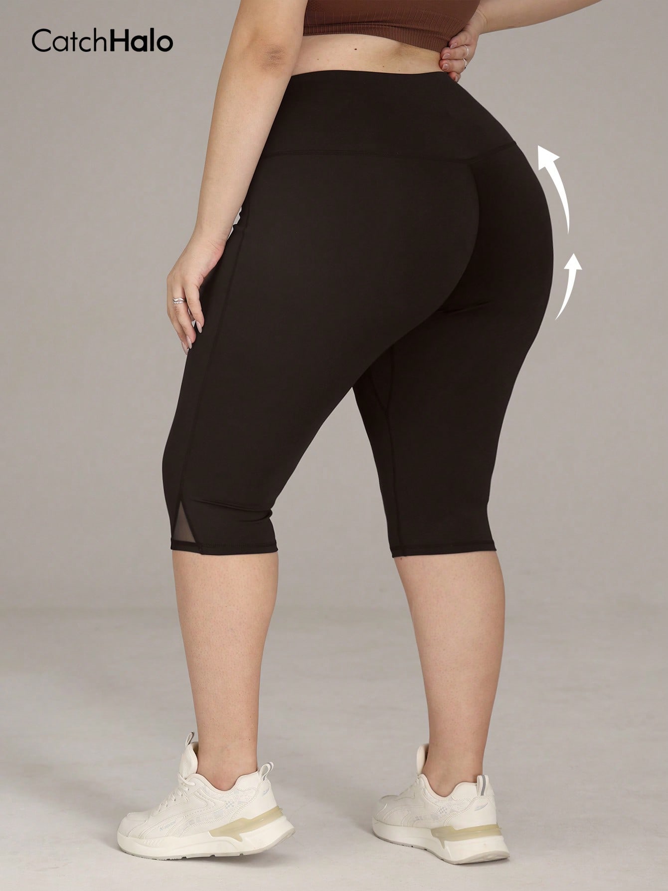 เลกกิ้งออกกำลังกายไซส์ใหญ่สำหร - Yoga Fitness Plus บทวิจารณ์และราคา