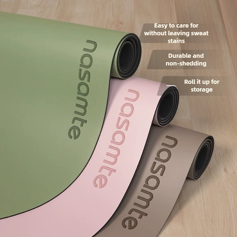 เสื่อโยคะกันลื่นยางสีบริสุทธิ์ - Yoga Fitness Studio บทวิจารณ์และราคา