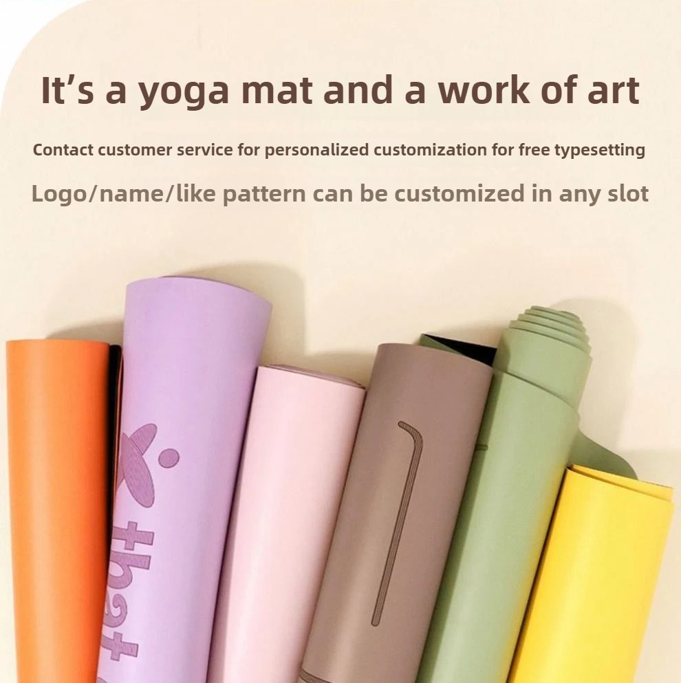 เสื่อโยคะกันลื่นยางสีบริสุทธิ์ - Yoga Fitness Studio บทวิจารณ์และราคา