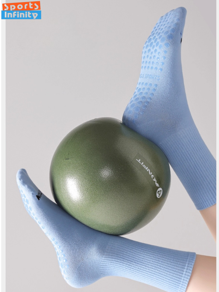 ถุงเท้าโยคะสีพื้นกันลื่นสำหรับ - Yoga Dance & Fitness Center Llc บทวิจารณ์และราคา